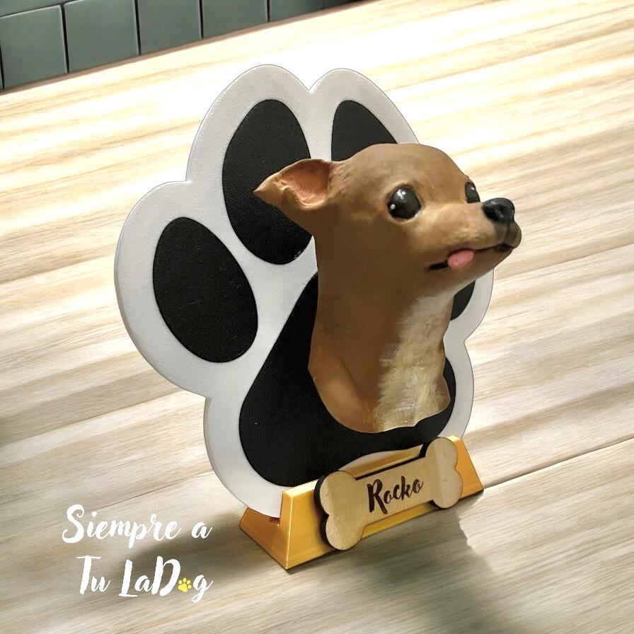 Retrato 3D de Mascota