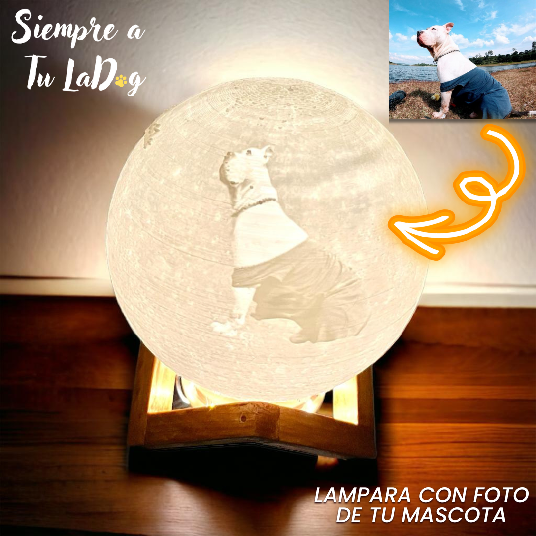 Lampara 3D de Mascota